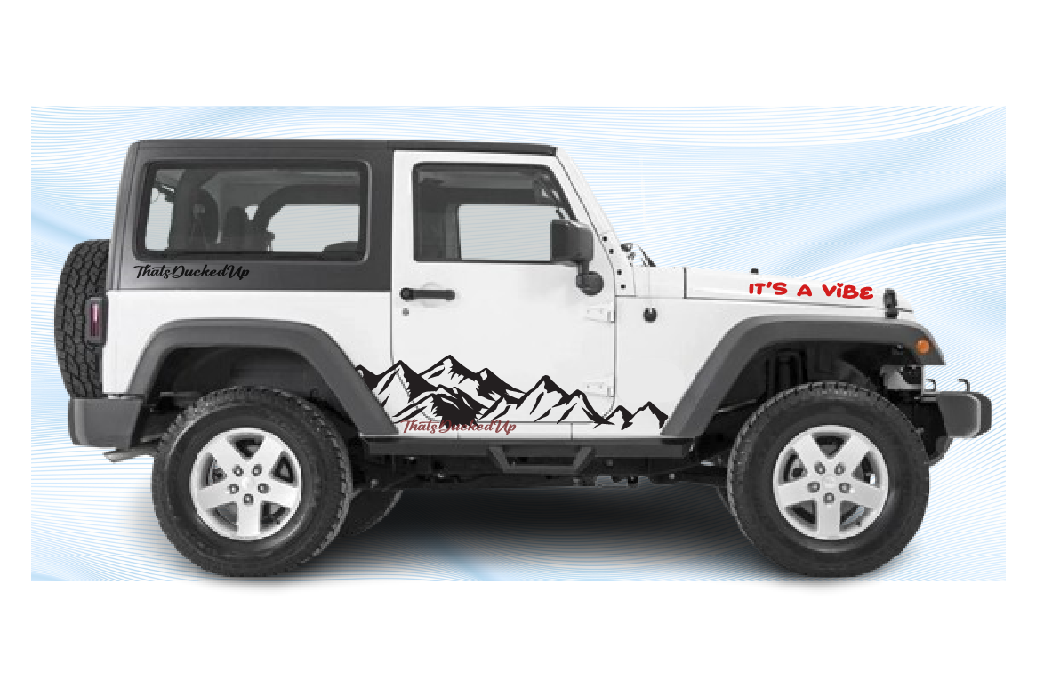 Mountain Lower Side Graphics