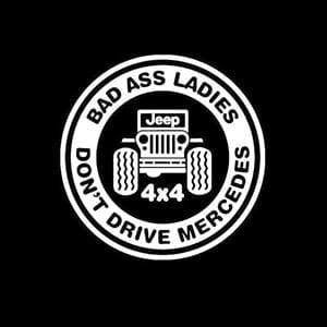 Badass Ladies Decal