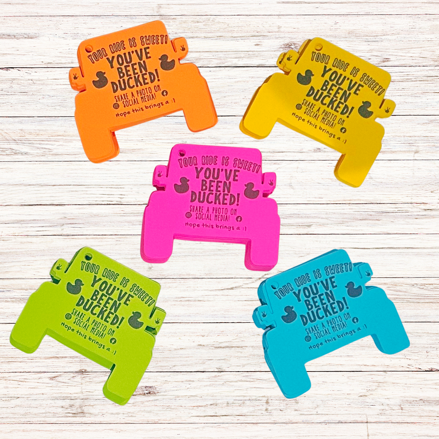 You've Been Ducked Tags