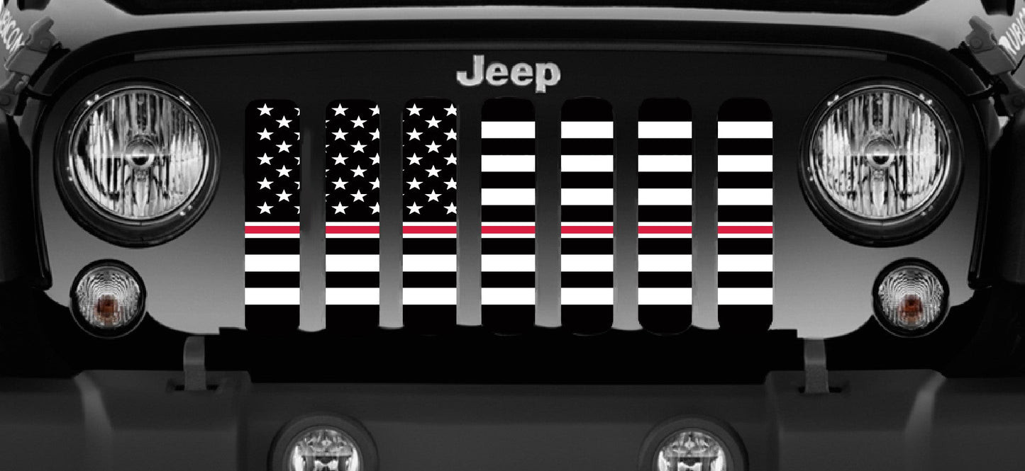 American Black and White Corrections Nurse Stripe Grille Insert