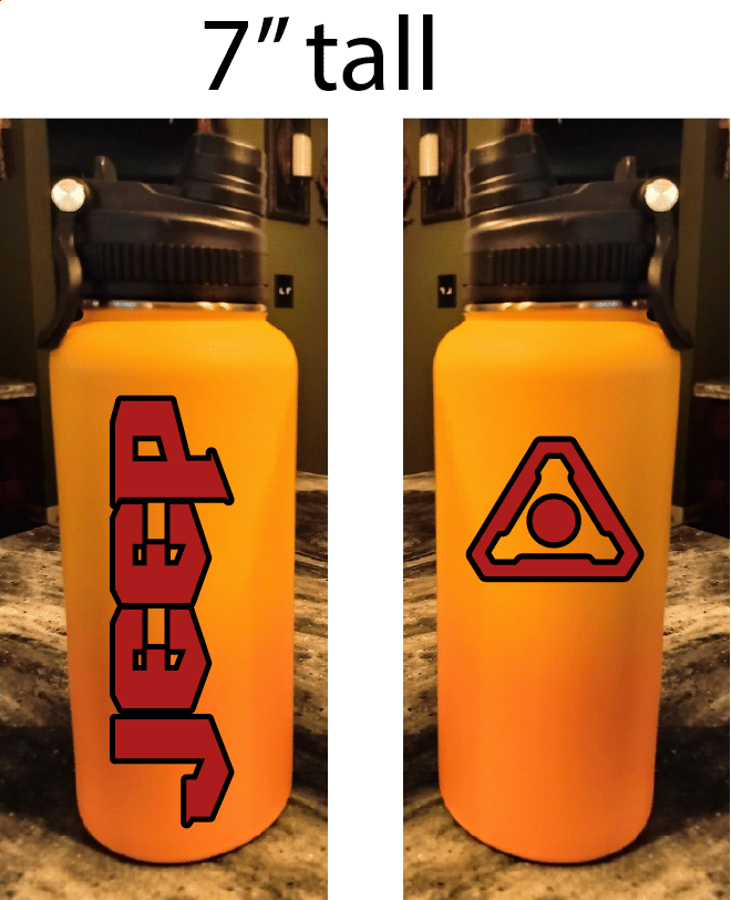 Ashley Water Bottle Stickers