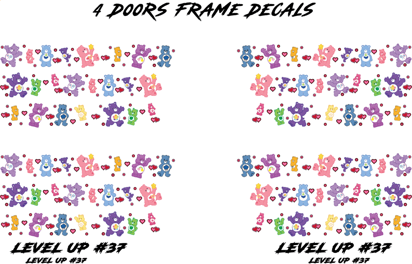 CB Door Entry Decals