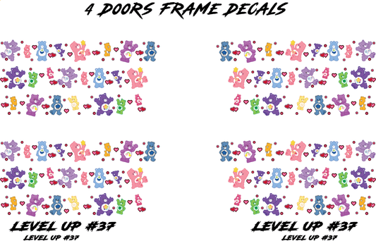 CB Door Entry Decals