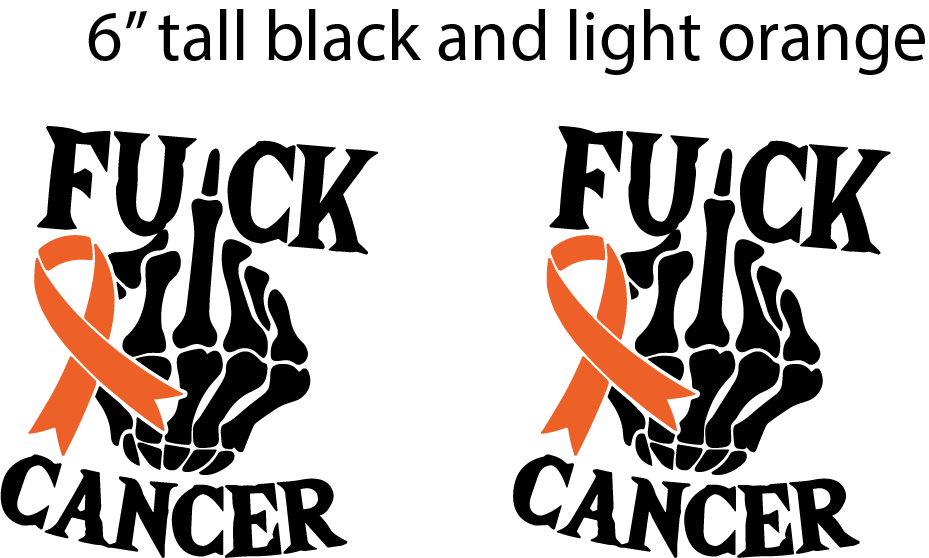 Cat Decals-F Cancer and Diffuser Bottle