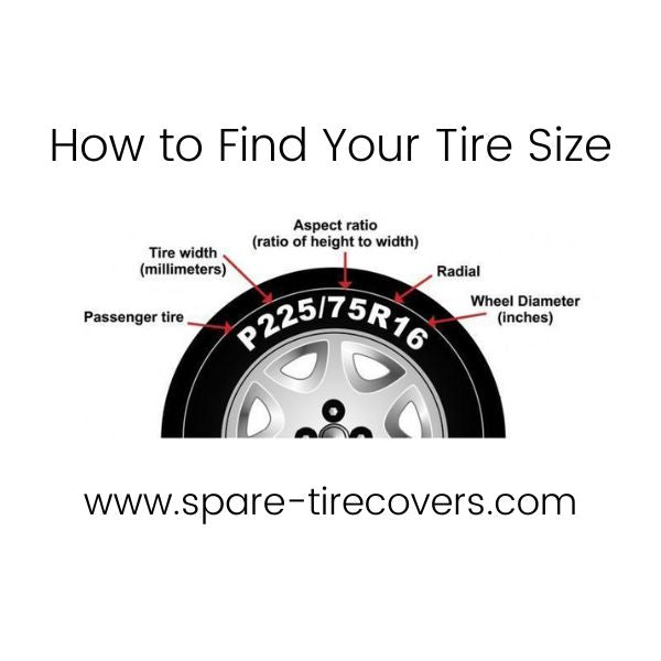 Life is a Journey Enjoy The Ride Cute Spare Tire Cover Design - Jeeps, Broncos, RVs, Campers, Vans, Etc.