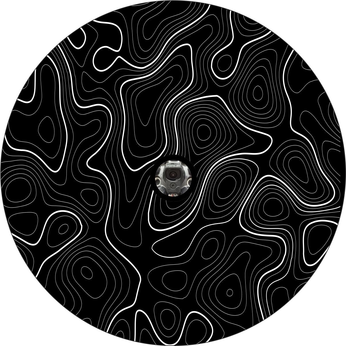 Topographic Map Spare Tire Cover for Jeep, Bronco, RV, Camper, Trailer, & More