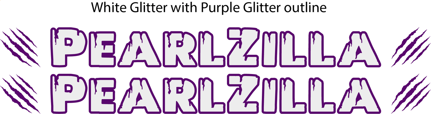 PearlZilla White/Purple