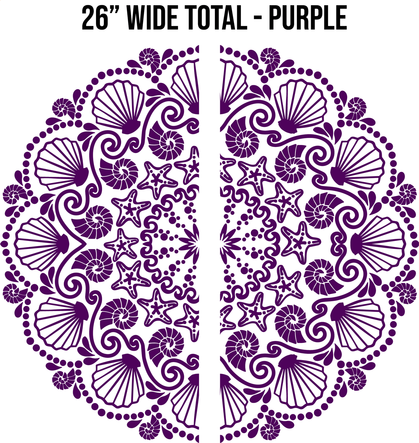 Custom Mandala Hood Decal