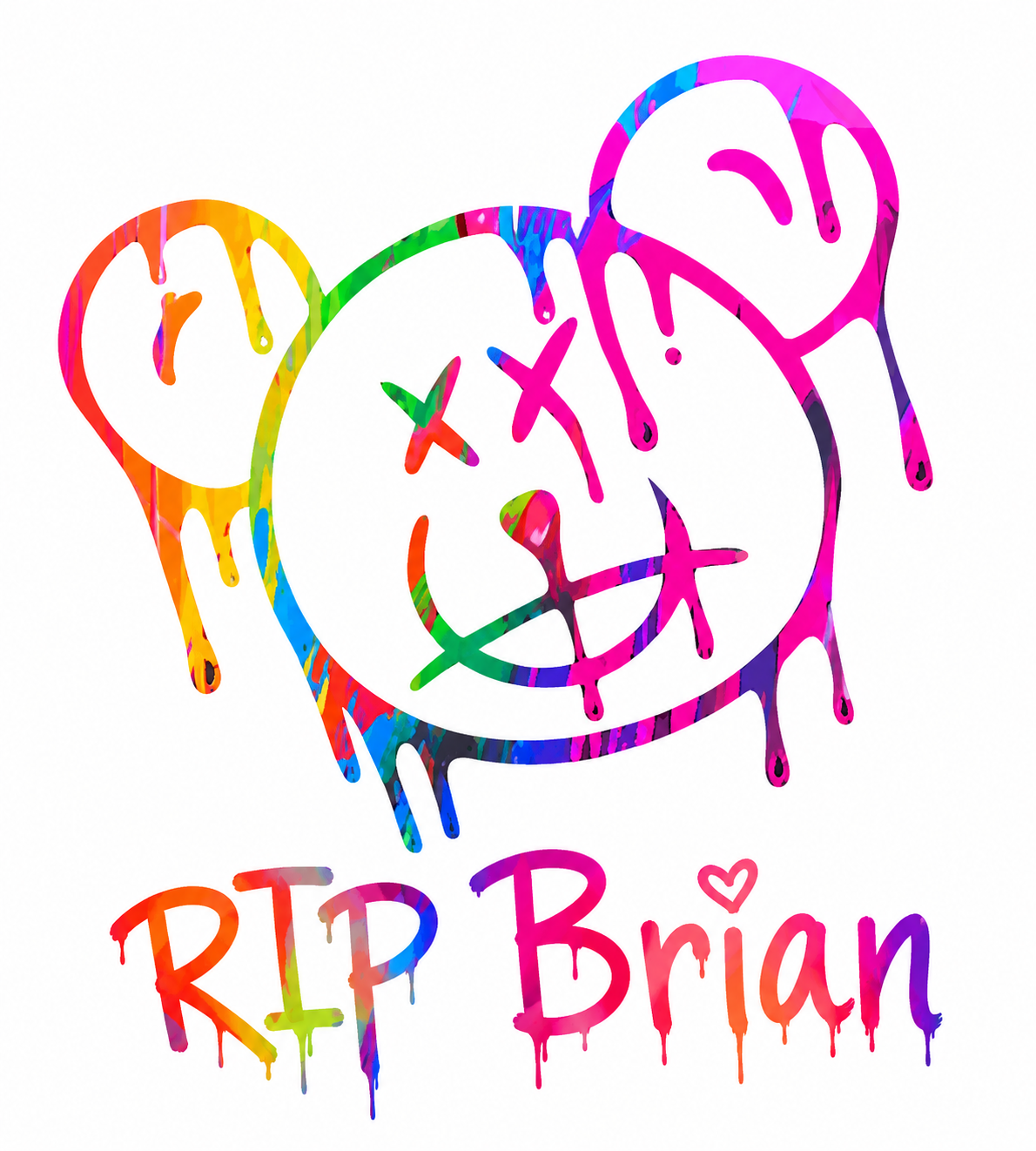 Brian Memorial Decals - 3 pack