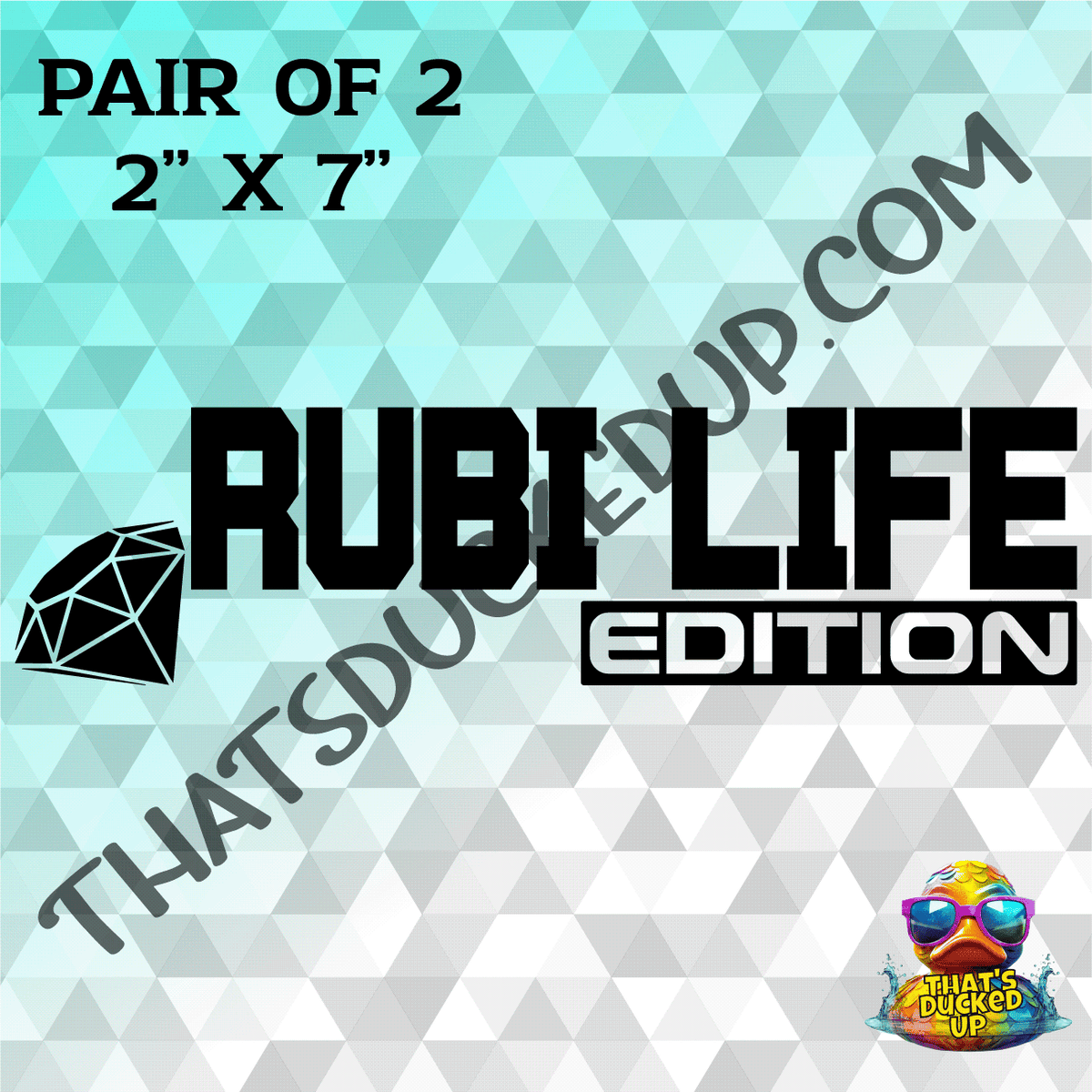 The Rubi Life Edition 2 Pack