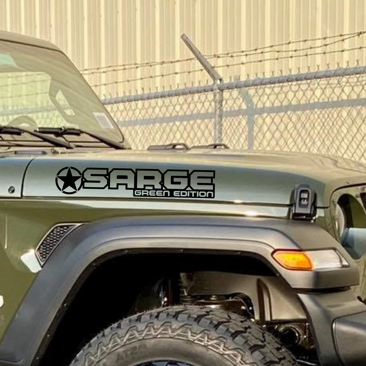 Sarge Edition Hood Name