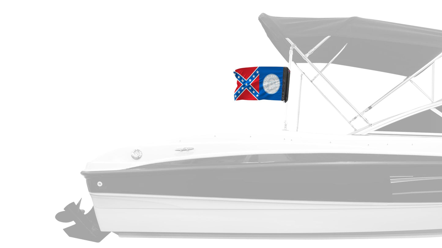 State Flag Georgia Old Style 12"x18" Forever Wave Flag