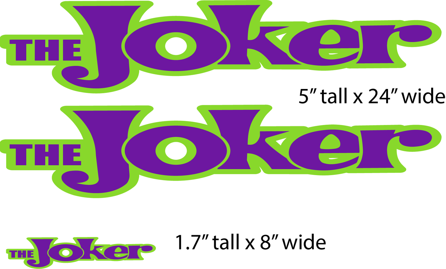 The Joker Custom Order