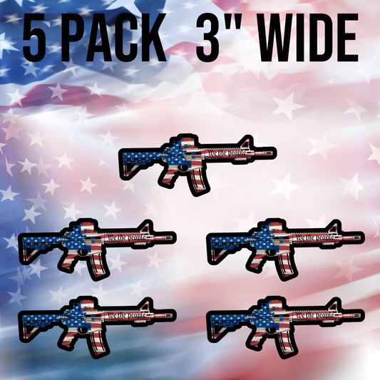 We The People 5 Pack Stickers