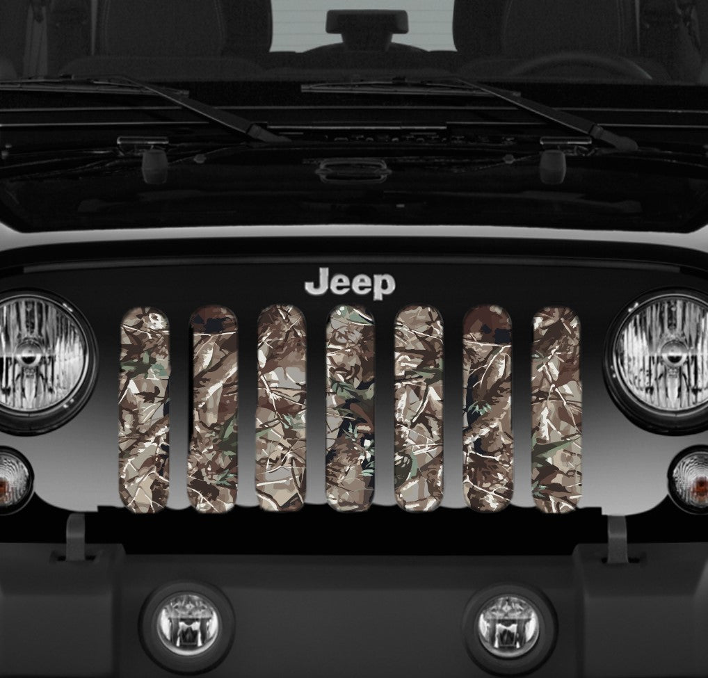 Woodland Camo Grille Insert