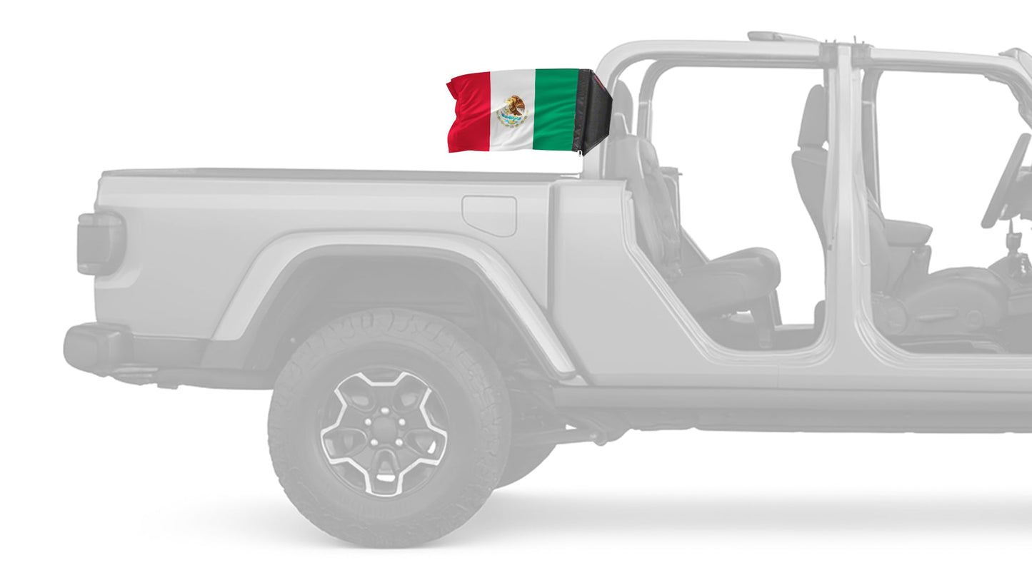 Mexico 12"x18" Forever Wave Flag