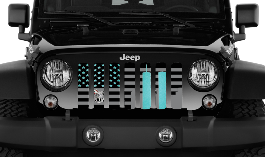 World Trade Center Teal Tribute Grille Insert