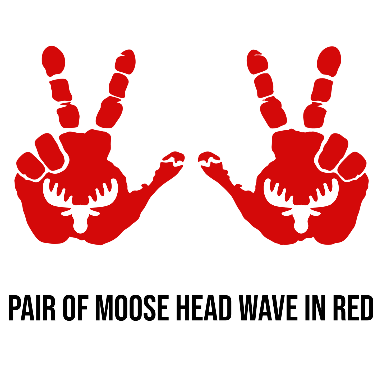 Moose Waves- Red