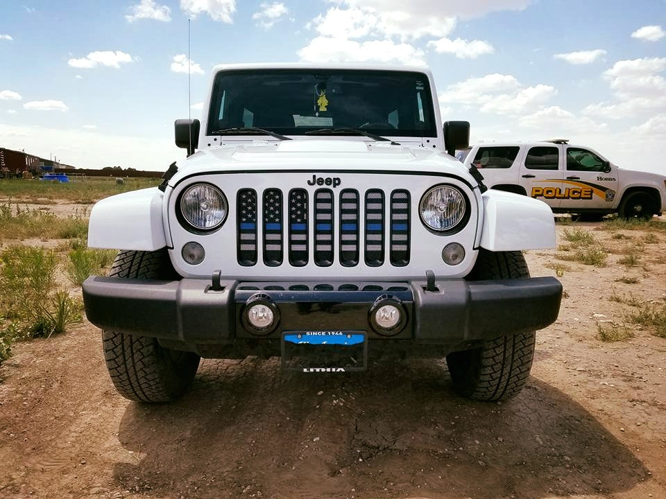 American Tactical Back the Blue Grille Insert