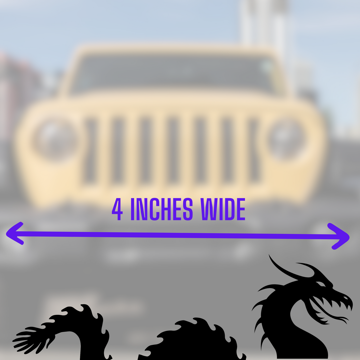 Dragon Decal 2-pack