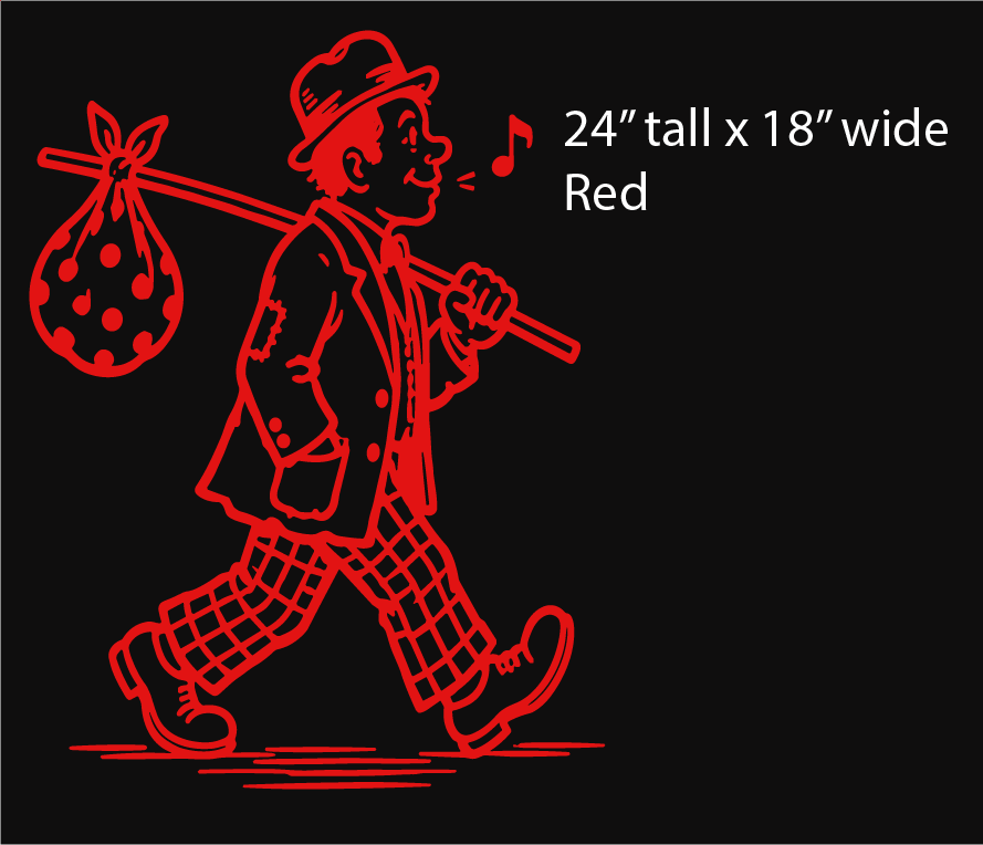 Red Hobo with Pack