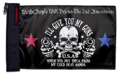 2A We The People 12"x18" Forever Wave Flag for Jeep Wrangler JKU 4-Door 2007-2018