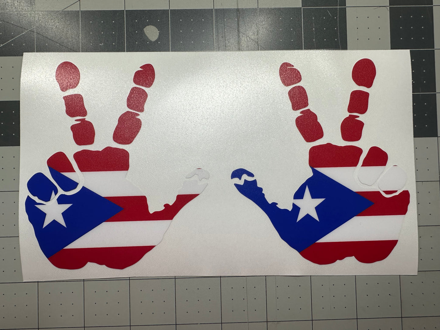 Puerto Rican Flag Wave