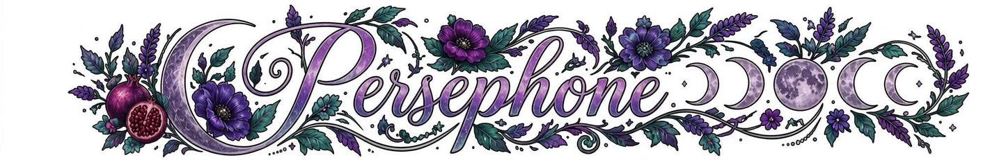 Persephone Custom Name and Hood Piece