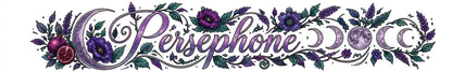 Persephone Custom Name and Hood Piece