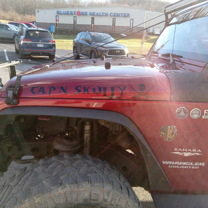 Custom Set of Hood Names- Design Your Own Decal!