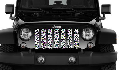 Platinum 90's Leopard Print Grille Insert