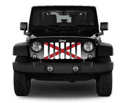 Alabama State Flag Grille Insert