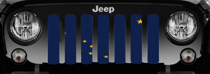 Alaska State Flag Grille Insert