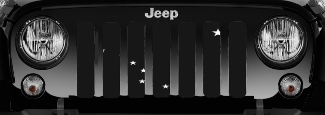 Alaska Tactical State Flag Grille Insert