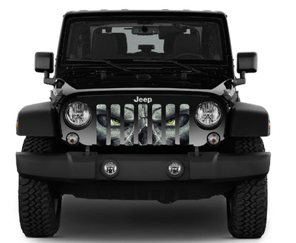 Always Watching (LIME Green Eyes) Grille Insert