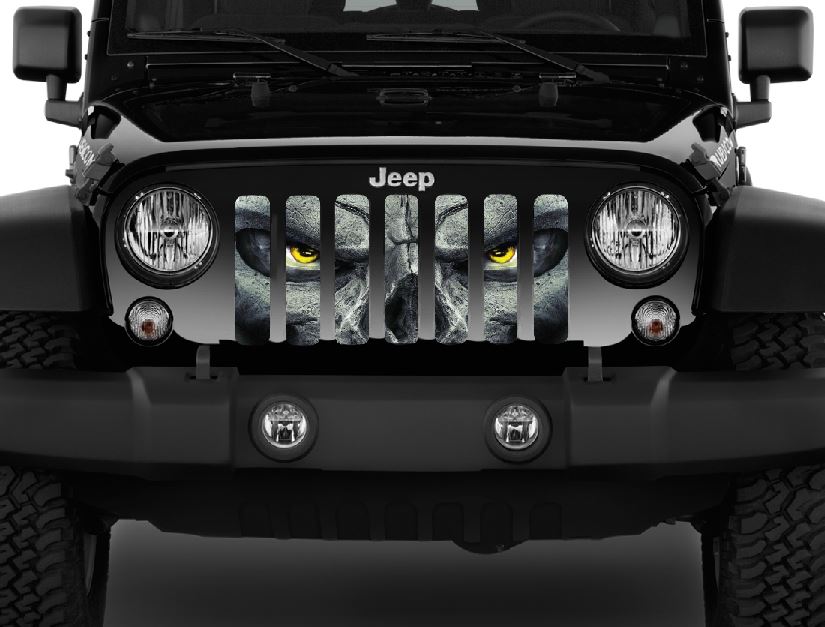 Always Watching (YELLOW Eyes) Grille Insert