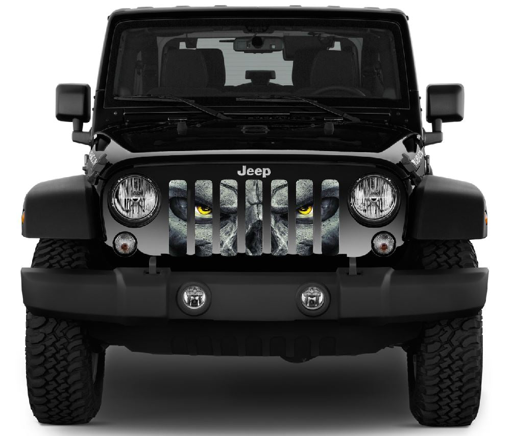 Always Watching (YELLOW Eyes) Grille Insert