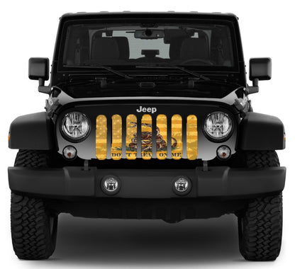 American Gadsden Flag - Don't Tread On Me Grille Insert