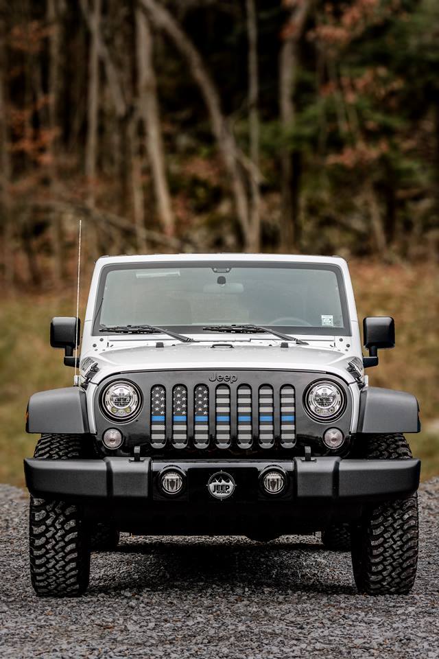 American Tactical Back the Blue Grille Insert