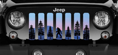 Platinum Bigfoot Purple Mountain Grille Insert