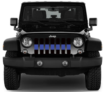 Back the Blue Line Grille Insert (Thin Blue Line)