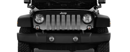 Alabama Houndstooth Grille Insert