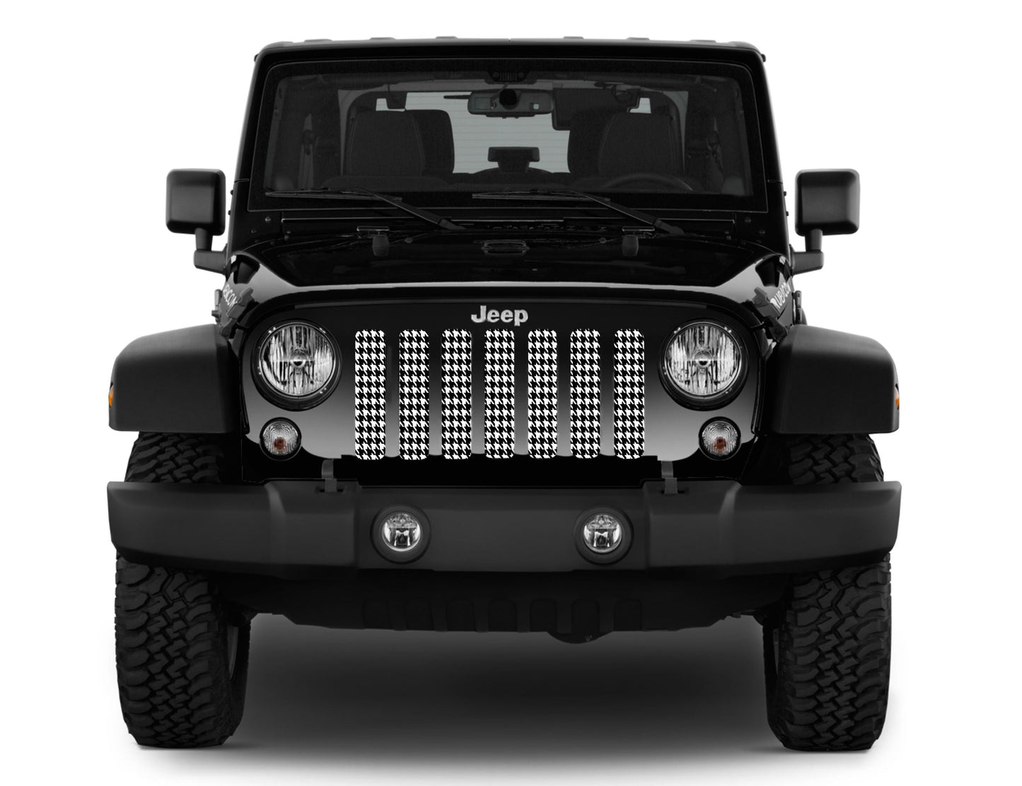 Alabama Houndstooth Grille Insert