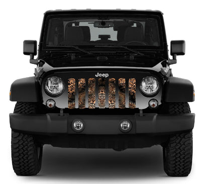 Baroque Animal Print Grille Insert