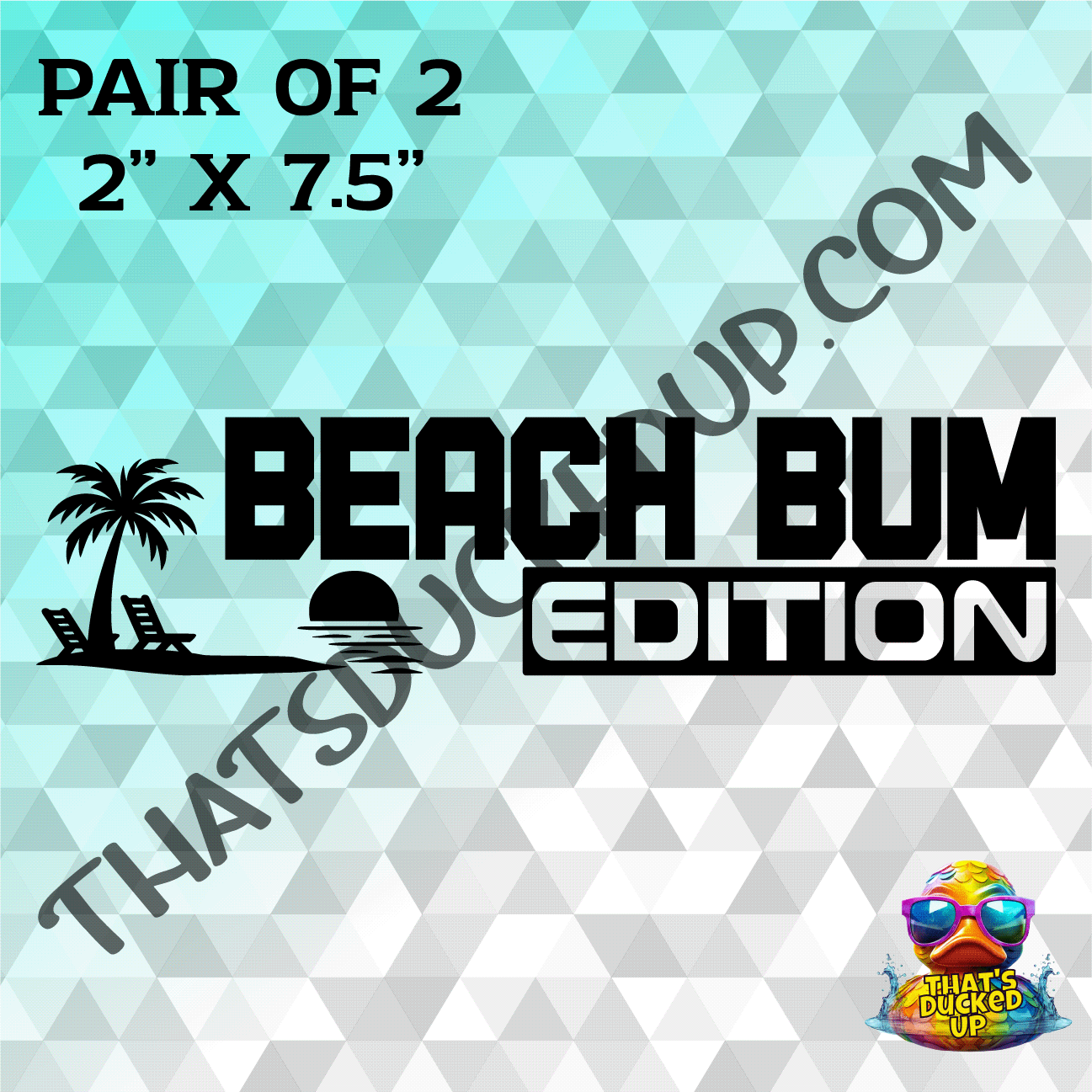 The Beach Bum Edition 2 Pack