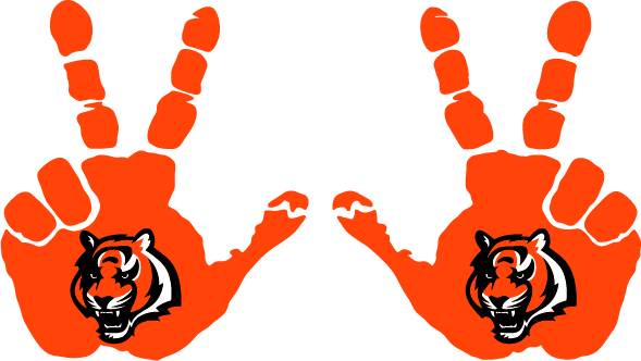 Tiger Head Wave- Pair