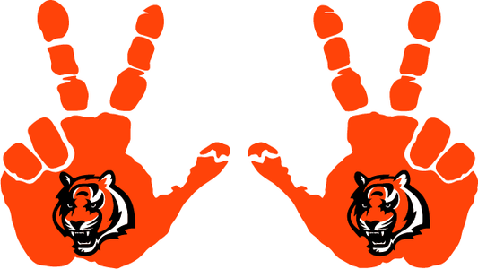 Tiger Head Wave- Pair