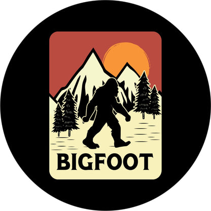 Sasquatch Vintage Spare Tire Cover Design for Bronco, RV, Camper, Jeep, & More