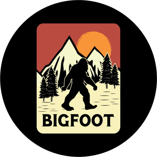 Sasquatch Vintage Spare Tire Cover Design for Bronco, RV, Camper, Jeep, & More