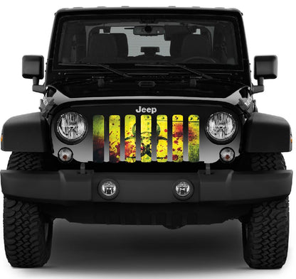 Bloody BioHazard Grille Insert